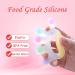 Haakaa Silicone Teething Toy for Babies - BPA Free Teething Rings for 3+ Months - Safe Chewing Toy - Buy Online on SooperMarket.com