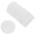 Balacoo 600 Pcs Cleansing Cotton Makeup Remover Makeup Puff Make up Pads Face Cleaning Wipes Facial Cleaning Powder Puff Face Cleaning Puff Cotton Pads White Press Edge Absorbent Cotton