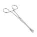 CORHAD Reptile Feeding Clip Reptile Tongs Feeding Reptile Tools Stainless Steel Silver