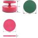 Plastic Air Hockey Strikers and Pucks Set - 2 Pushers and 6 Pucks Replacement for Game Tables - Buy Online on SooperMarket.com
