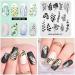 KADS Stamping Plates Leaf Nature Nail Art Image Plate (NA015) | Nail Design Tools - Buy Online on SooperMarket.com