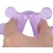 Pack of Purple Silica Gel Toe Separators Bunion & Hammer Toe Relief Stretchers | Best Toe Straighteners - Buy Online on SooperMarket.com