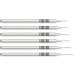 JSGHGDF 6Pcs Art Brush Striping Thin Long Line Dotting Drawing Pen Gel Polish Painting Metal Handle Striper - Buy Online on SooperMarket.com