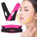Vctitil Women Pink Slimming Face Bandage - V-Shaped Lifting Wrinkle Removal & Double Chin Reduction Beauty Tool - Buy Online on SooperMarket.com