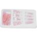 Full Cover False Nail Pink Bow Fake Nails Pink Love Press On Nails Coffin Medium Length Ballerina Nail Art Tips Sets Artificial Nails Press On False Nail Tips - Buy Online on SooperMarket.com