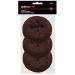BaBylissPRO Hair Donuts 3.5 inch Diameter 3 per pack Brown - Buy Online on SooperMarket.com