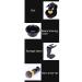 3 Pieces Shaving Brush Set | Complete Shaving Kit for Men | Beard Brush & Safety Stand - Buy Online on SooperMarket.com