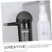 FOYTOKI 2 Pcs Silicone Nozzle Durable Sprayer Hair Colouring Powder Sprayer Spray Tool Plastic Abs Black - Buy Online on SooperMarket.com