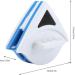 QTYUERGK Triangle Shape Double-Side Magnetic Window Cleaner Glass Wiper Cleaning Brush for Single Glazed Windows with 3-8mm Thickness Cleaners - Buy Online on SooperMarket.com