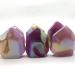 Natural Crystal Rough Reiki Crystal Natural Aura Electroplating Geode Agate Point Cluster Raw Quartz Polished Decoraction Decor Stones Can be Used for