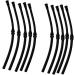 Black Fuel Hose Line Set for 45cc & 52cc Chinese Chainsaw - 10PCs Plastic Fuel Tubes - International Shipping Available - Buy Online on SooperMarket.com