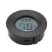 Mini Digital Hygrometer Thermometer | Indoor Humidity Temperature Monitor with Large LCD Display and Backlight for Reptile - Black - Buy Online on SooperMarket.com