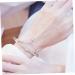 FRCOLOR Star Women Bracelet Women Bracelets Sun and Moon Bracelet Star Hand Jewelry Star Bracelet Gemstone Bracelets Cuff Bracelet Crystal Bead Bracelet Alloy Silver Bracelet Miss Silver 19.5*1.2cm - Buy Online on SooperMarket.com
