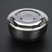 Sleek Stainless Steel Shaving Soap Bowl - Ideal for Business Beards | Universal Size & Modern Design - Buy Online on SooperMarket.com