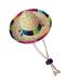 1 PCS Pet Straw Hat Funny Mini Mexican Hats Mexican Sombrero Cap Dog Sombrero Hat for Fiesta Carnival Mexican Theme Party Decorations Dogs Cats Party Favors