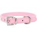 THAIN Rhinestone Dog Cat Collar - Bling Diamond Crown Decoration - Pink - XS (8-10) - Small Medium Large Dogs - Buy Online on SooperMarket.com