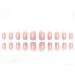 SIUSIO 240 Pcs Ombre French Coffin Nails - Full Cover UV Top Coat Acrylic Nail Art Tips Set (Holo Glitter) - Ship Worldwide - Buy Online on SooperMarket.com