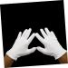 Healeved 48 Pairs White Cotton Gloves Jewelry Touching Gloves Key Hider Outdoor Washable Cotton Gloves Utility Work Gloves Mittens Tires Elastic Gloves Miss Wen Wan Labor Protection Cotton - Buy Online on SooperMarket.com
