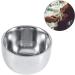 Premium Stainless Steel Shaving Soap Bowl for Men | Shaving Foam Tool & Brush | Perfect for Smooth Shaves - Buy Online on SooperMarket.com