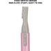 Natudeco Electric Eyebrow Razor | Portable Painless Hair Remover for Quick & Clear Eyebrows - International Shipping Available - Buy Online on SooperMarket.com