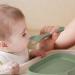 Qshare Suction Baby Plate and Bowl Set | Fork Spoon | Silicone Feeding Supplies for Toddler Self-Feeding | BPA-Free | Bears-Green - Buy Online on SooperMarket.com