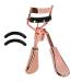 Eyelash Curler with Comb Metal Lash Curler with 2 Refill Pad Precision Lash Curling Tool for Women Girl Eye Makeup Tool Lash Curler with Comb