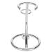 Premium Silver Stainless Steel Razor Holder Stand - Men's Shaving Brush & Razor Organizer Kit - Buy Online on SooperMarket.com