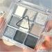 Lovelycat 9 Colors Glitter Eyeshadow Makeup Palette Matte High Pigmented Colorful Creamy Texture Eye Shadow Powder Natural Waterproof Long Lasting Eyeshadow Powder Cosmetics (silver) - Buy Online on SooperMarket.com