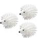 YJYdada Cleaning Supplies 3pcs Hedgehog Dryer Ball Reusable Dryer for Dryer Machine Anti Static Ball (White)