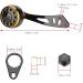 Buy Knob Power Handle Grip - CNC Fishing Reel Handle with Fittings 38mm Black Gold Lei Qiang Accessories - Buy Online on SooperMarket.com