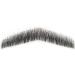 Remeehi Men's Hand-Made Black Goatee Beard - Costume Pretend Fake Mustache for a Stylish Look - Buy Online on SooperMarket.com