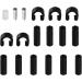 EASTERN POWER Bike Shifter Cable & Housing Set for Shimano SRAM - Braided Pattern in Black/Gold/Silver - Buy Online on SooperMarket.com