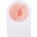 KALLORY Silicone Ear Jewelry Tools Set - 3 Pieces Rubber Ear Models for Piercing Kit - Reusable & Soft - Complexion - 11.5x7.5cm - Buy Online on SooperMarket.com