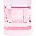 Folpus Nail Art Glass Dish with Lid Bowl Cup Holder Nail Art Tools Pink - Buy Online on SooperMarket.com