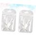 2 Nail Fiber Nail Extension Silk Fiberglass Nail Extensions Kit Nail Extension Fiber Silk Fiber Nails Fiberglass Nail Tips Gel Kit for Nails Manicure Fiber Nail Art Fiber White HAPINARY - Buy Online on SooperMarket.com