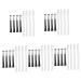 balacoo 20 Sets Portable Eyebrow Trimmer Eyebrow Razor Facial Kit for Men Face Tools Facial Razors Eyebrow Trimmer for Women Men Suit Miss Beauty Tools Stainless Steel Blade Cosmetic