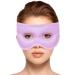 NEWGO Cold Eye Mask for Puffy Eyes Reusable Hot Cold Therapy Cooling Eye Mask for Puffy Eyes Migraine Dark Circles Dry Eyes Swollen Eyes Sinus Pain (Light Purple)