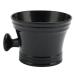 Large Shaving Soap Bowl Lightweight Plastic Shaving Mug With Handle For Men Black
