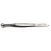 HK Manicure by Hans Kniebes - 9 cm diabetic tweezers - rounded eyebrow tweezers from Solingen - stainless steel