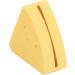 Powder Puff Holder Portable Silicone Easy to Clean Triangle Makeup Puff Container Smooth Opening Dustproof for Home Travel (Yellow) - Buy Online on SooperMarket.com