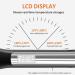 Faszin Ionic Titanium Hair Straightener: 20S Fast Heat Up, Clear LCD Display, 2-in-1 Styling Tool for Smooth & Shiny Results - Black - Buy Online on SooperMarket.com