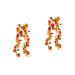 Cabilock 2 Pcs Simulated Maple Leaf Rattan Halloween Garland Maple Leaf Vines Silk Flower Artificial Ornament