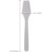 200 Pcs PANA Disposable Plastic Spatulas for Skin Care & Facial Masks - Gray - Buy Online on SooperMarket.com