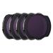 Freewell Standard Day  4Pack ND8, ND16, ND32, ND64 Filters Compatible with DJI Avata Drone/O3 Air Unit Standard Day Kit
