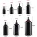 Buy Tianzd 4-Piece 15ml Black Glass Bottles Set | Sealed Stopper & Aluminum Cap | Ideal for Oils Fragrance and Aromatherapy - Buy Online on SooperMarket.com