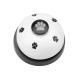 Youthink iron robust durable cute cartoon pet for dog cat interactive toy dog cat doorbell with non -slip rubber base (white) white