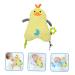 Kisangel 4-Pack Baby Comfort Towel Pacifiers | Plush Sleep Toys for Young Children | Soft Gel Sleep Aid | 43x24cm Color-Sorted Cuddly Toys - Buy Online on SooperMarket.com