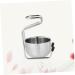 Stainless Steel Brush Stand Holder for Razors - Perfect Gift for Boyfriends Dads & Friends | Housoutil - Buy Online on SooperMarket.com