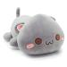 NatureMan Cute Kitten Plush Toy Stuffed Animal Pet Kitty Soft Anime Cat Plush Pillow children'sPlush cat doll Pillow toys (grey)