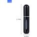 UMETASS Portable Perfume Atomizer Bottle 5ml (0.2oz) Spray Travel 5-Pack - Refillable Empty Pump Bottle for Delicate Fragrance on the Go - Buy Online on SooperMarket.com